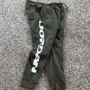 Nike Jordan men’s Joggers with White Logo
